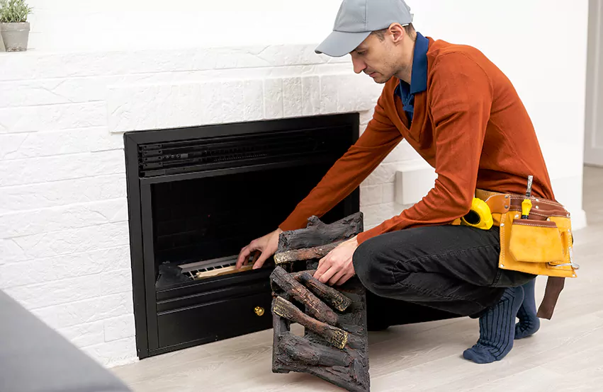 Wood Fireplace Repair in Highland Village, TX